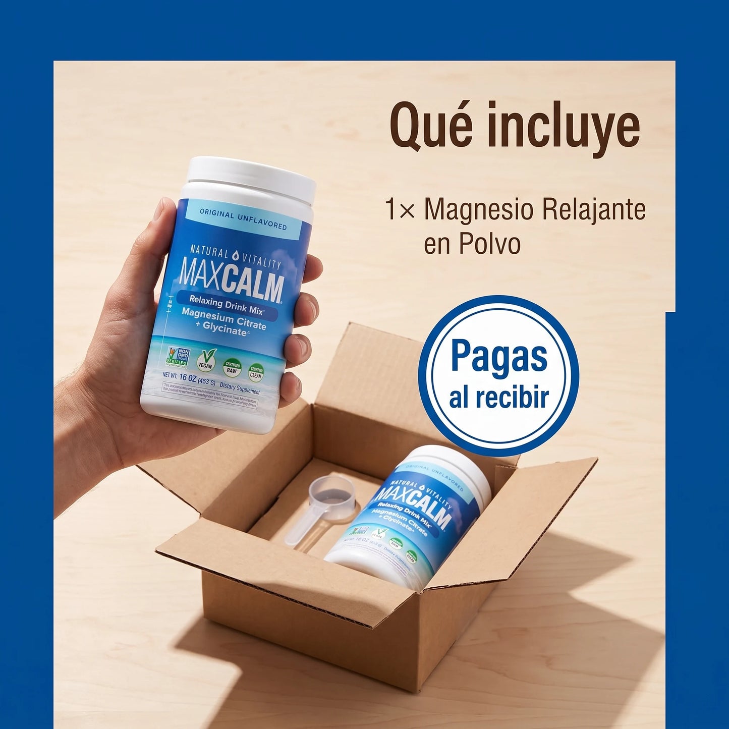 Magnesio Relajante en Polvo