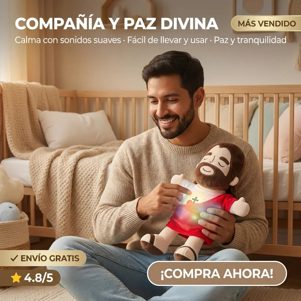 PELUCHE JESUS QUE RESPIRA