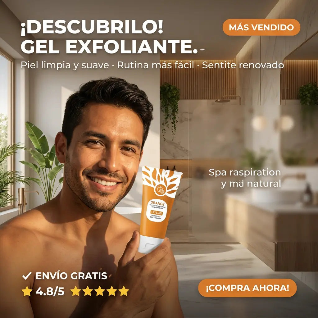 ORANGE™ Gel exfoliante Limpiador