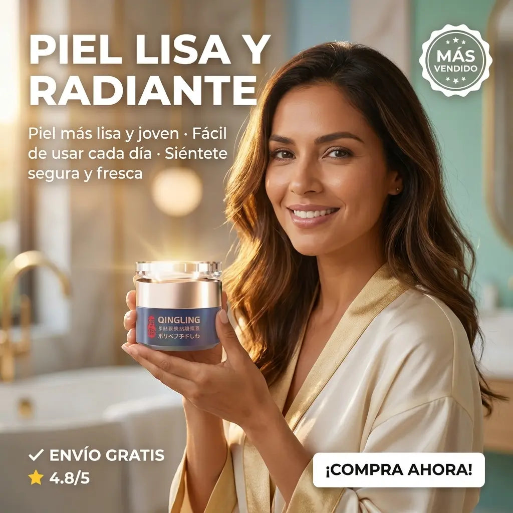 QINGLING: Crema Reafirmante Y Antiarrugas Con Polipéptidos
