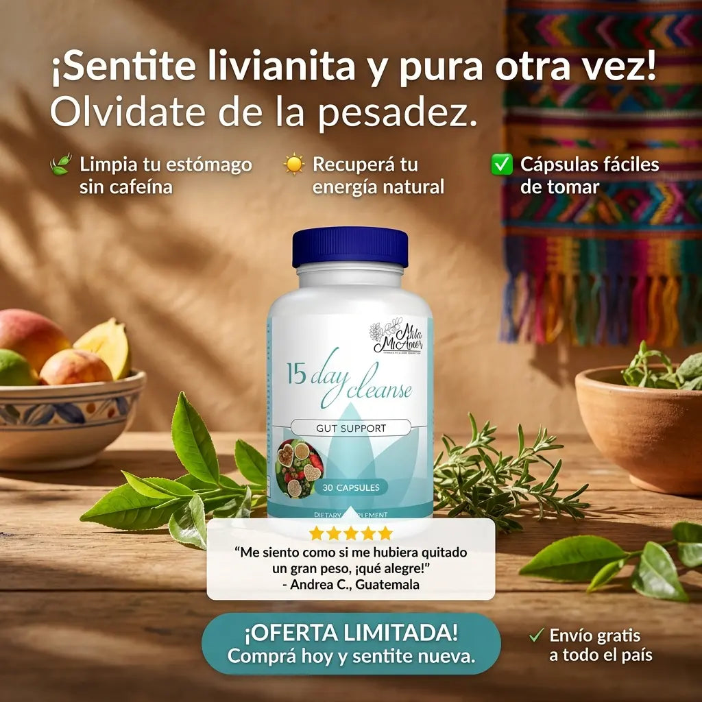 15 DAYS CLEANSE LIMPIEZA INTESTINAL