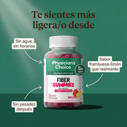 Fiber Gummies 5 gramos de fibra