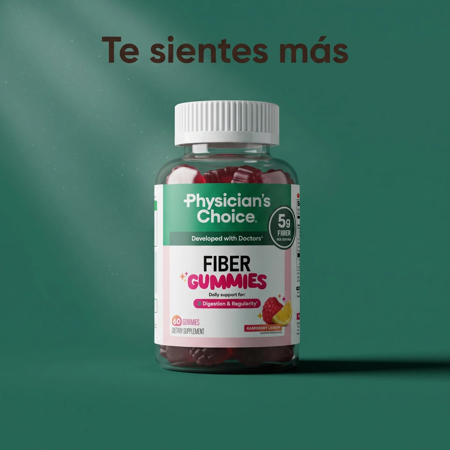 Fiber Gummies 5 gramos de fibra