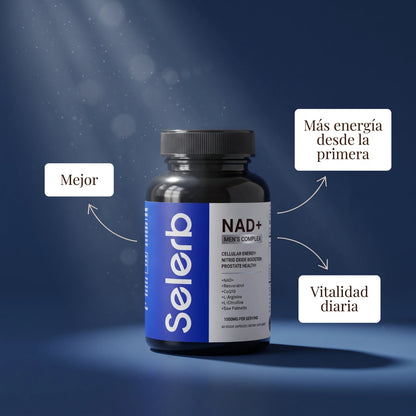 SELERB NAD+ RECUPERA EL VIGOR, FIRMEZA Y DESEO