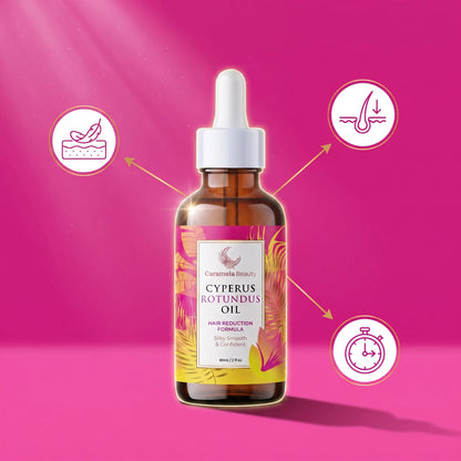 CYPERUS ROTUNDUS OIL - Aceite Depilador y Retardante de bello.