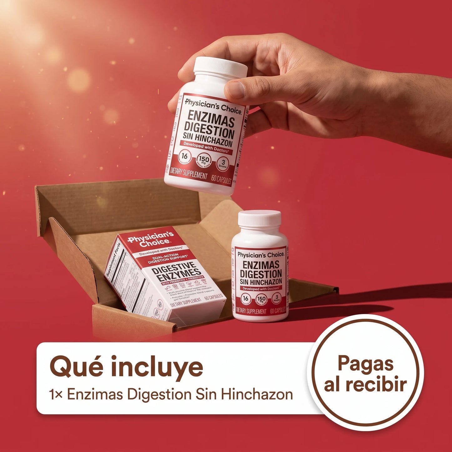 Enzimas Digestion Sin Hinchazon