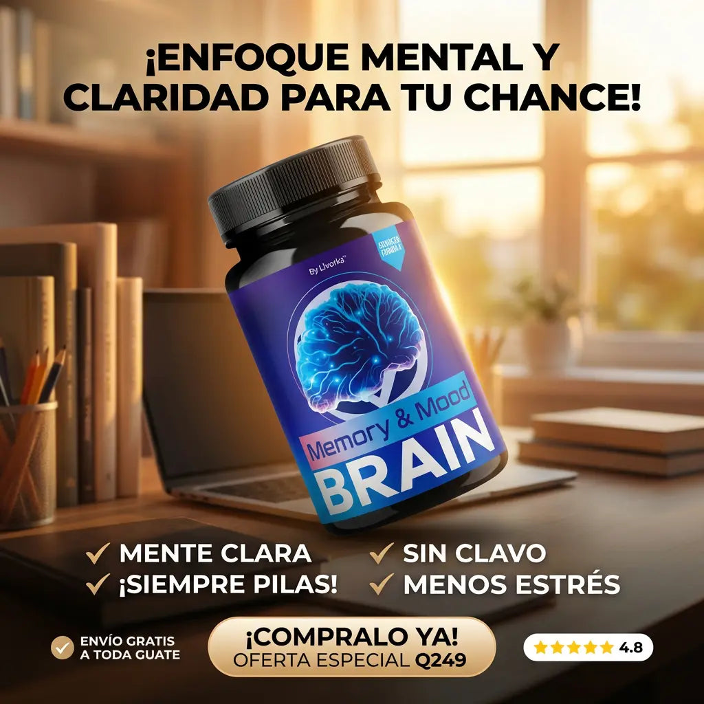 BRAIN SUPLEMENTO PARA LA MEMORIA