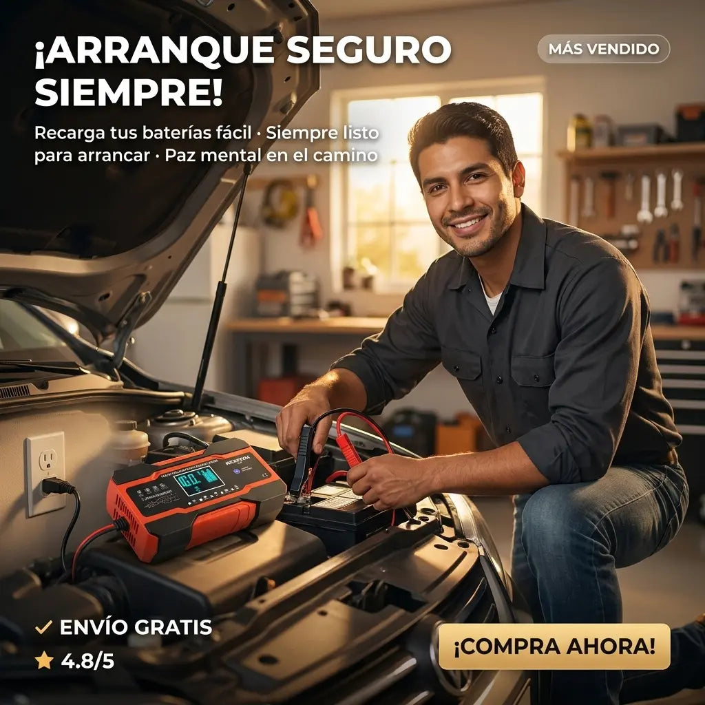 CARGADOR DE BATERIA DE CARRO