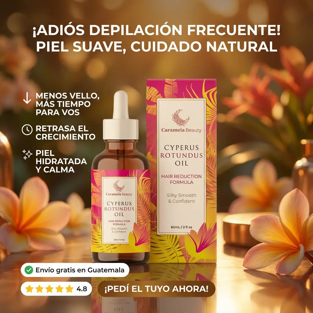 Aceite Antivellos CIPERUS ROTUNDUS