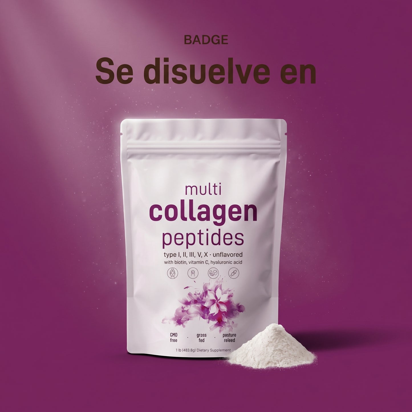 PÉPTIDOS MULTICOLÁGENO: Colágeno Total Piel y Articulaciones