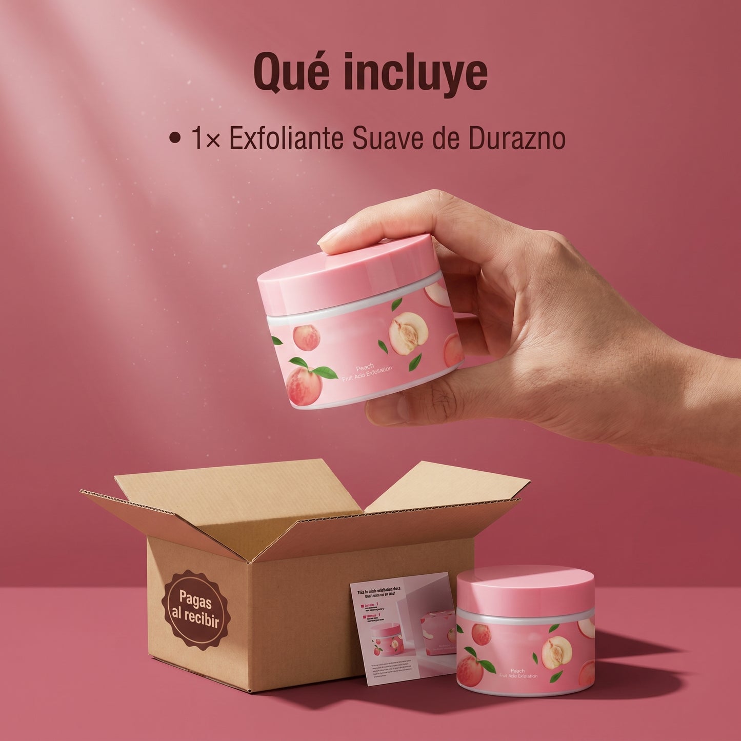 EXFOLIANTE DE DURAZNO