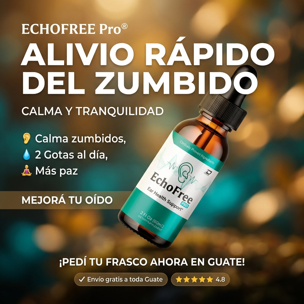 ECHOFREE™ ALIVIO AL TINNITUS