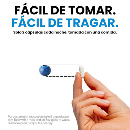 MAGNESIO COMPLEX™ 8 en 1 - 90 cápsulas + EBOOK GRATIS: El Ritual del Sueño Y Guía Express de Hábitos Saludables