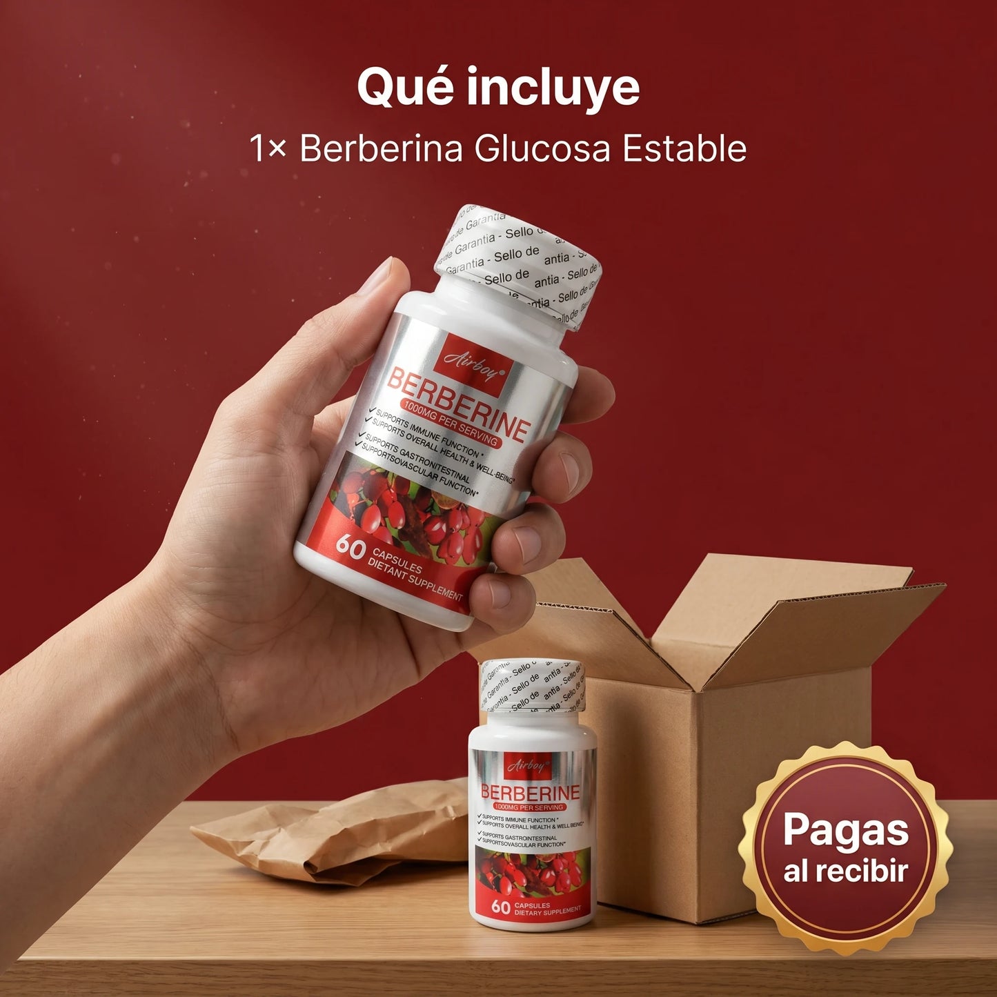 Berberina Glucosa Estable