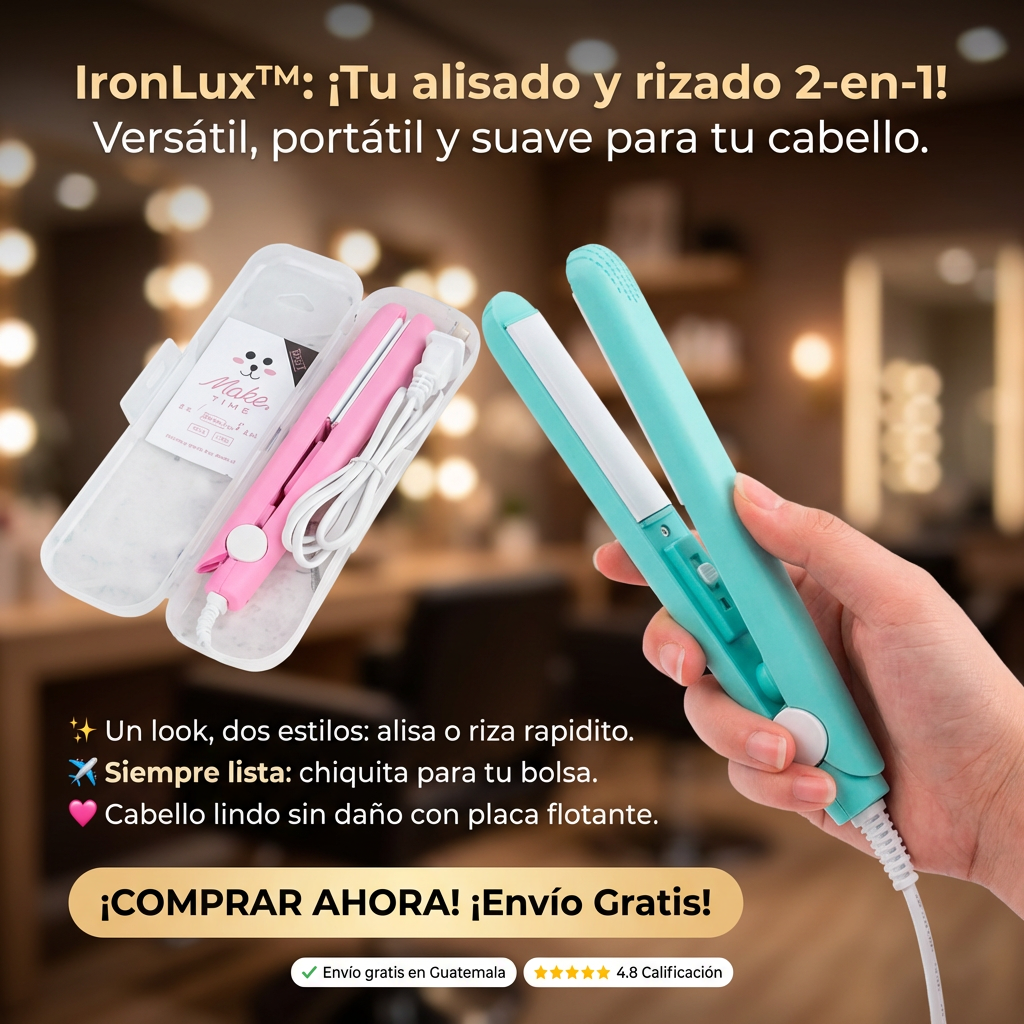 MINI PLANCHA VIAJERA