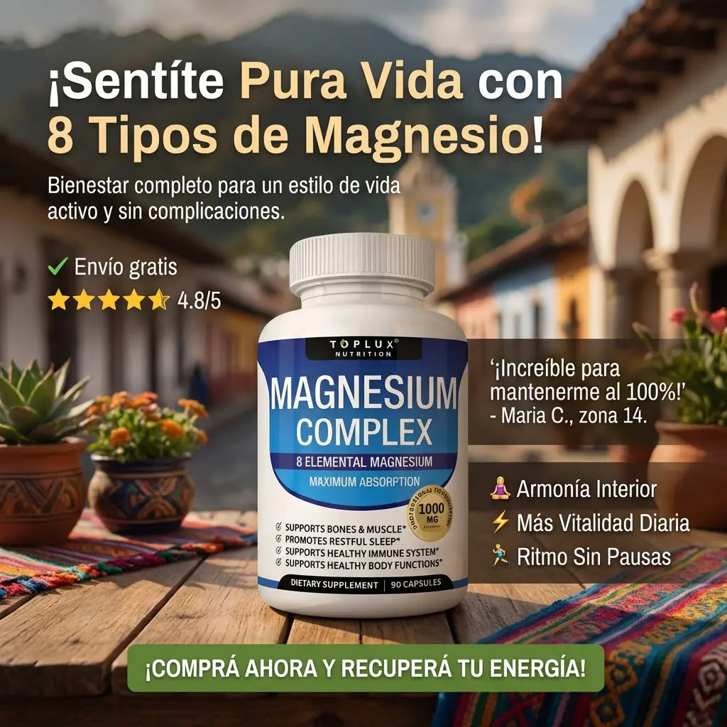 MAGNESIUM COMPLEX X 90 CAPSULAS