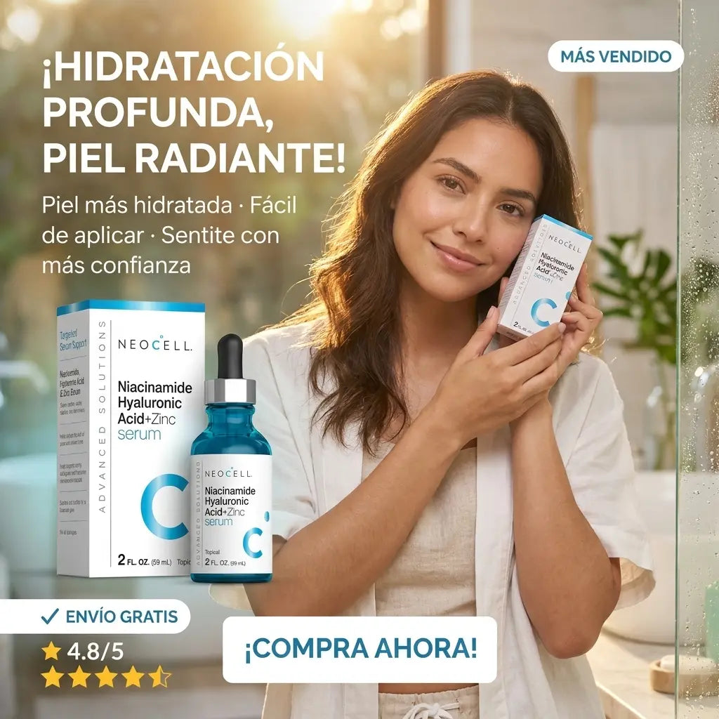 NEOCELL SERUM NIACINAMIDA + ACIDO HIALURONICO