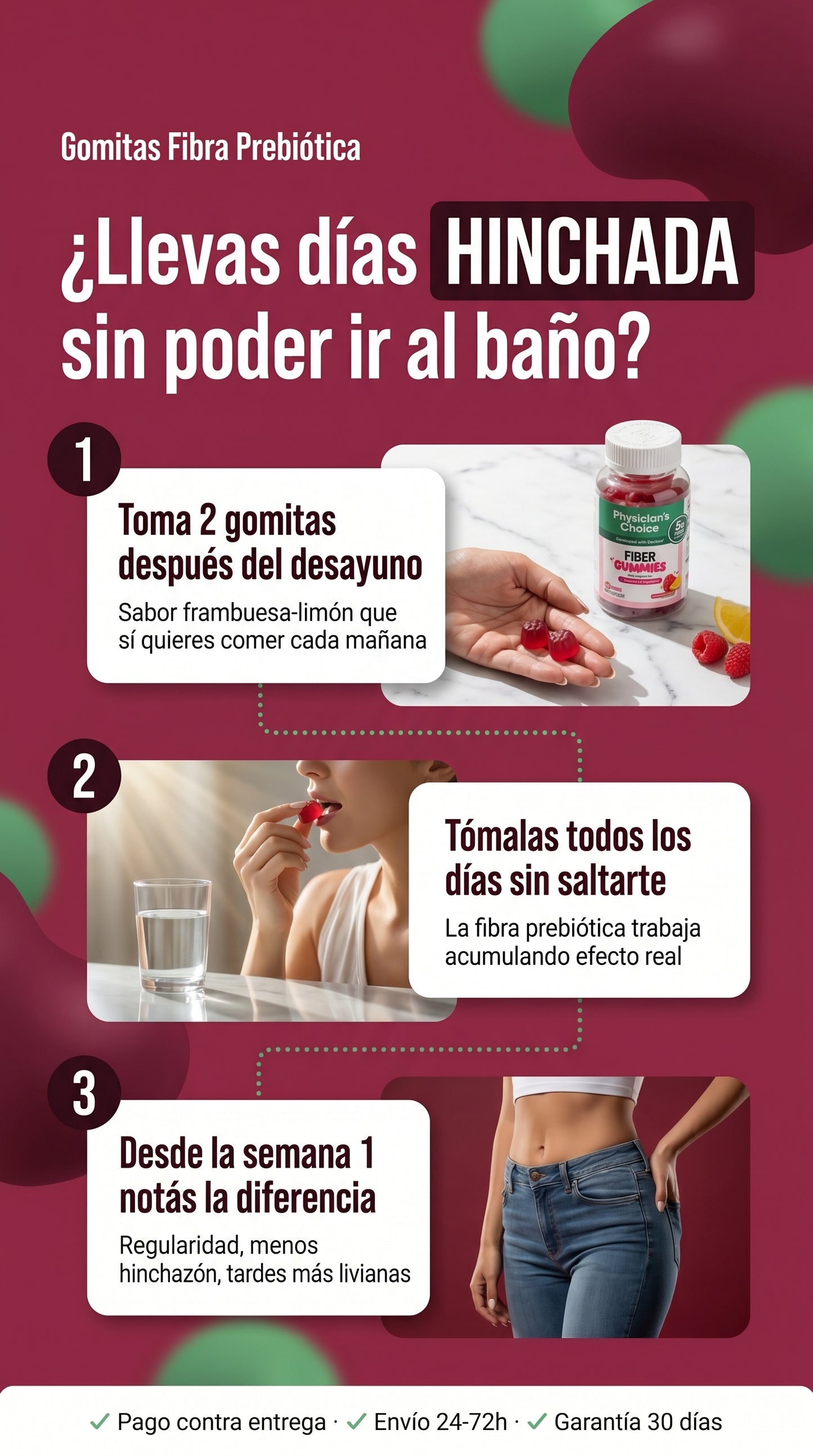 Gomitas Fibra Prebiótica — howto