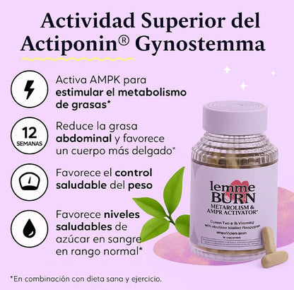 LEMME BURN™ ORIGINAL + EBOOK GRATIS: PLAN NUTRICIONAL Y SECRETOS DEL METABOLISMO