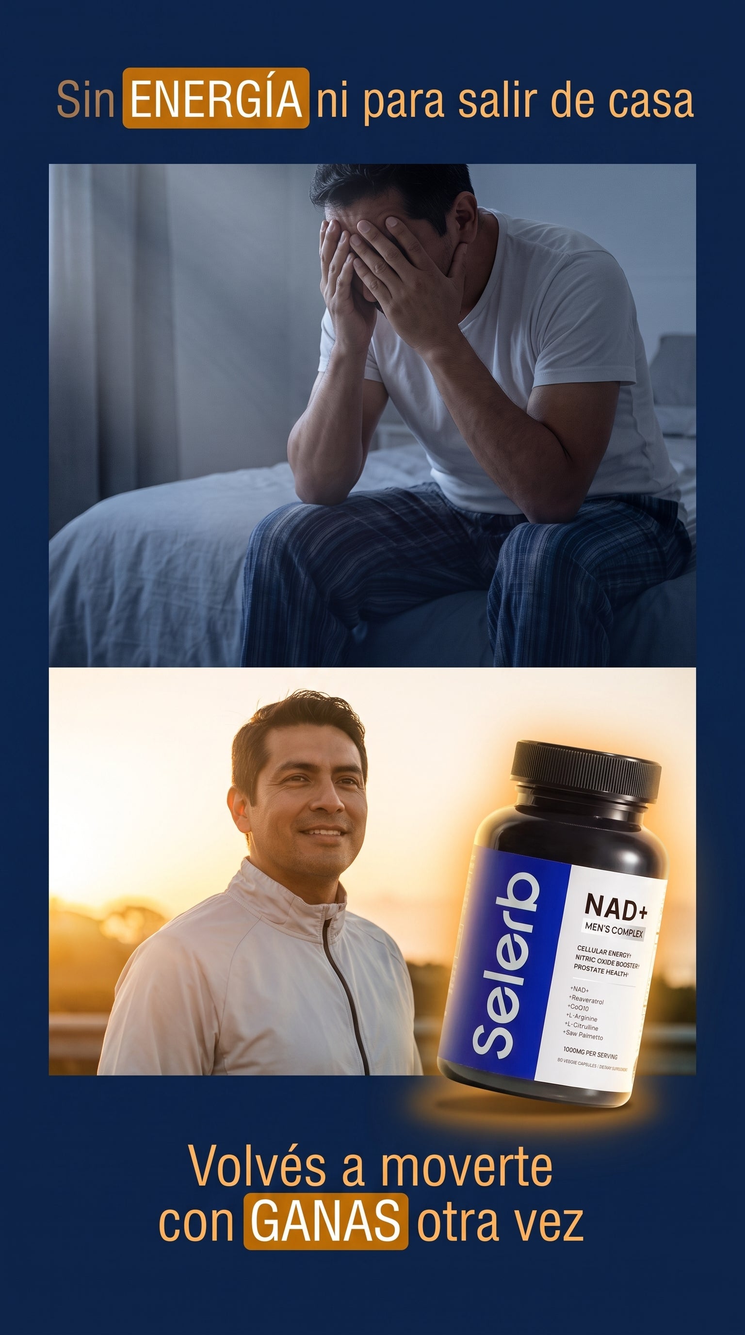 Vitalidad y Vigor Masculina Celular — problem-solution