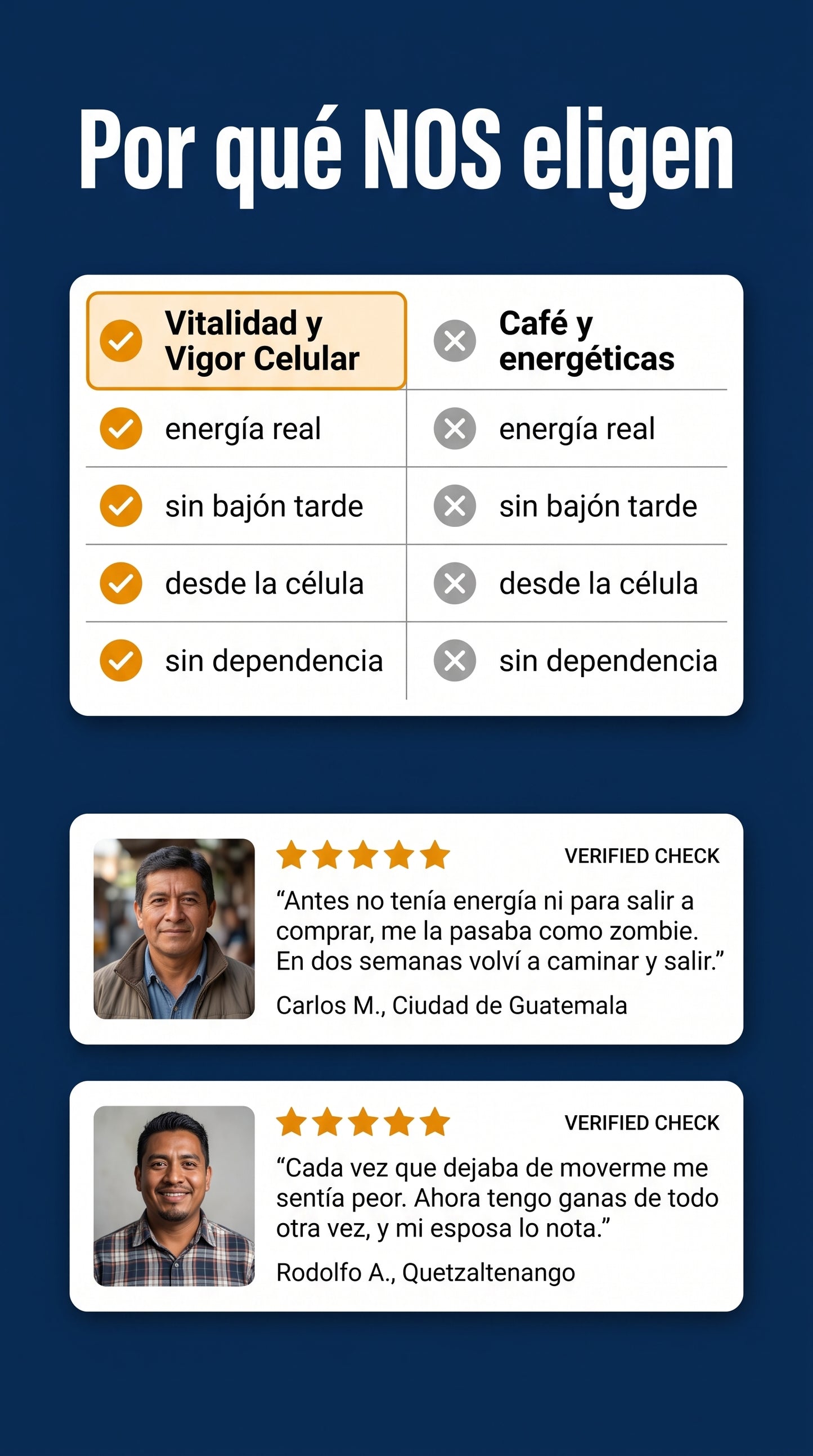 Vitalidad y Vigor Masculina Celular — social-proof