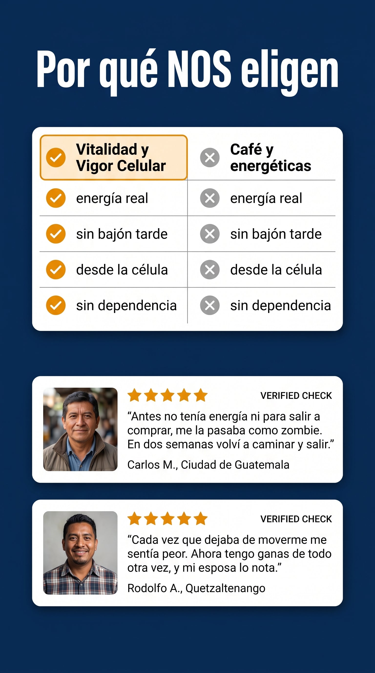 Vitalidad y Vigor Masculina Celular — social-proof